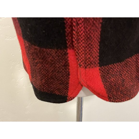 VINTAGE 60's/70's WOOLRICH BUFFALO PLAID FLANNEL SHIRT JACKET MENS‎ S/M - Picture 4 of 7